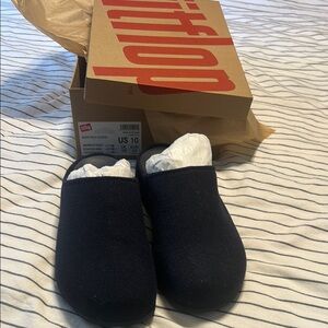 FitFlop Cozy Black Slippers